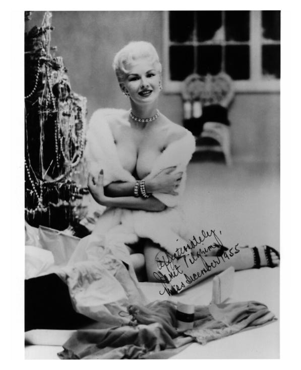 Janet Pilgrim, Miss December 1955.